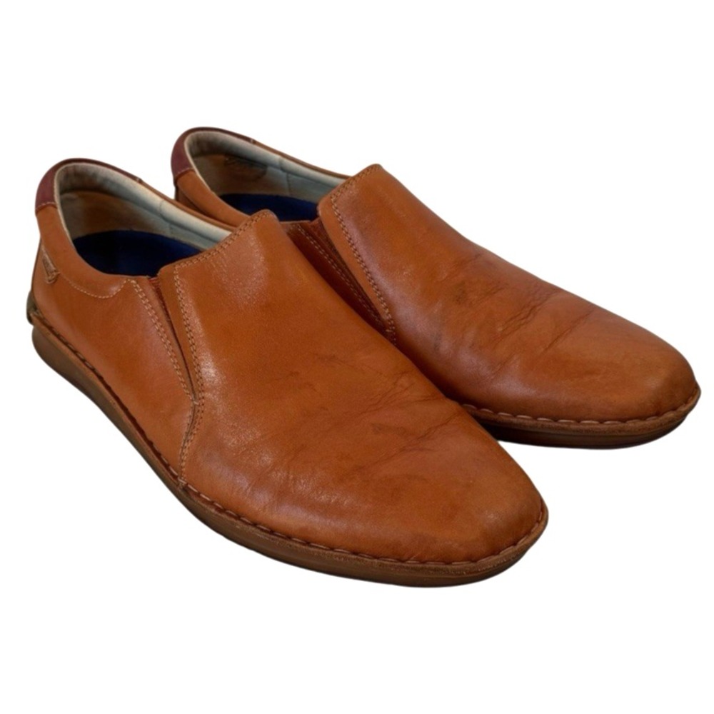 Pikolinos Shoes US 8.5‎ / EUR 42 Men's Slip-On Leather Comfort Tan Brown Comfort